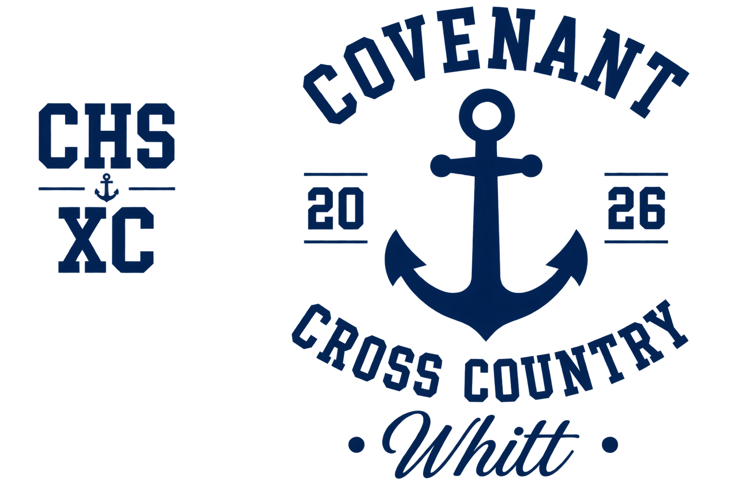 Covenant High School XC Crewneck Sweatshirt