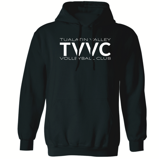 Hoodie White TVVC Logo